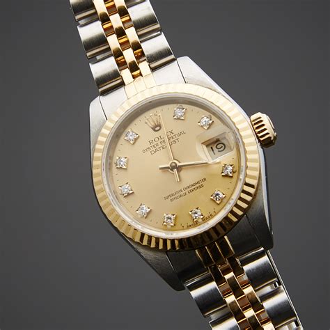 rolex ladies second hand watches|pre owned rolex ladies datejust.